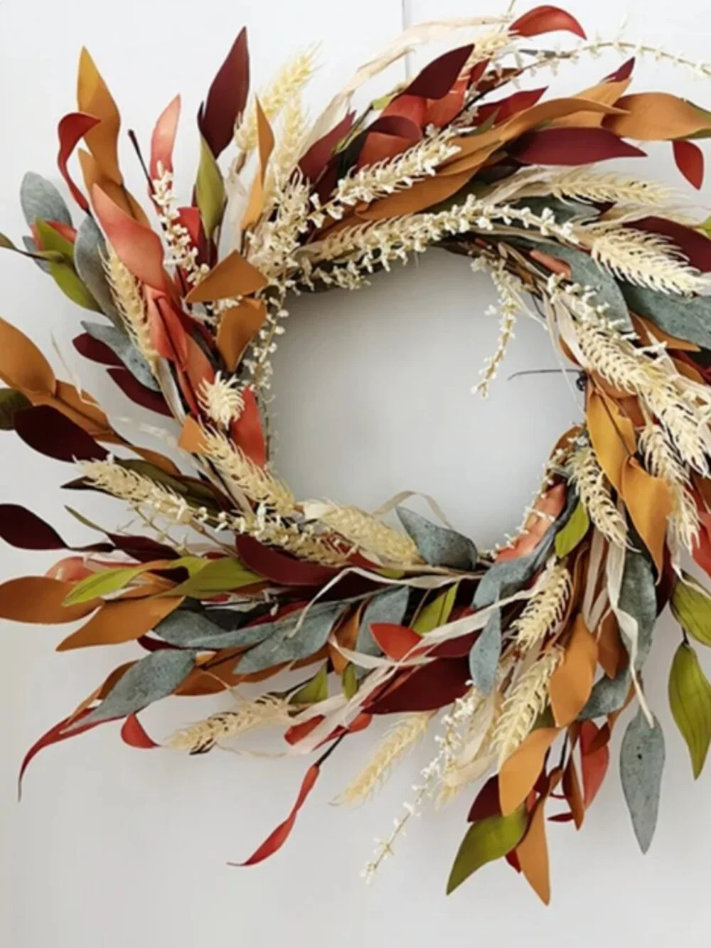 NWT Multi Color Fall Wreath